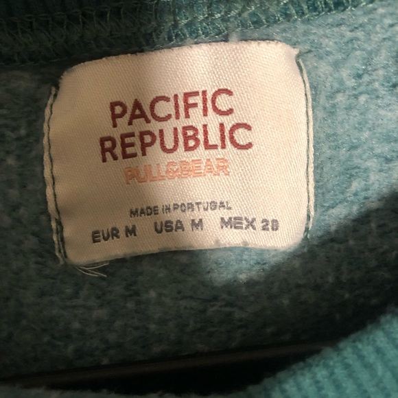 Pull&Bear green graphic sweater - Picture 3 of 3